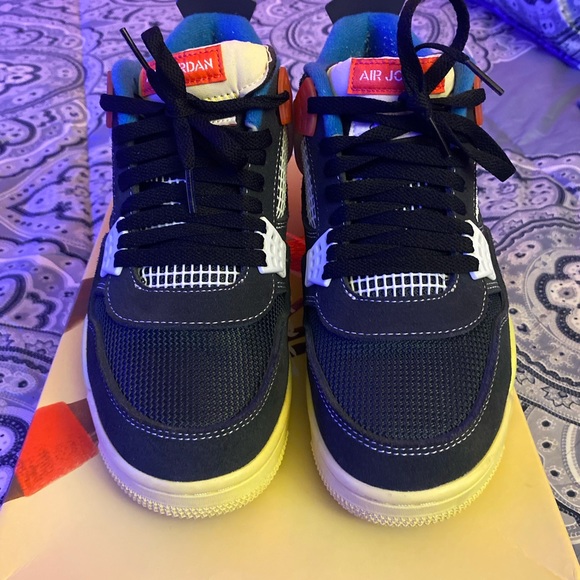 Jordan 4 Union Off Noir - Picture 5 of 8